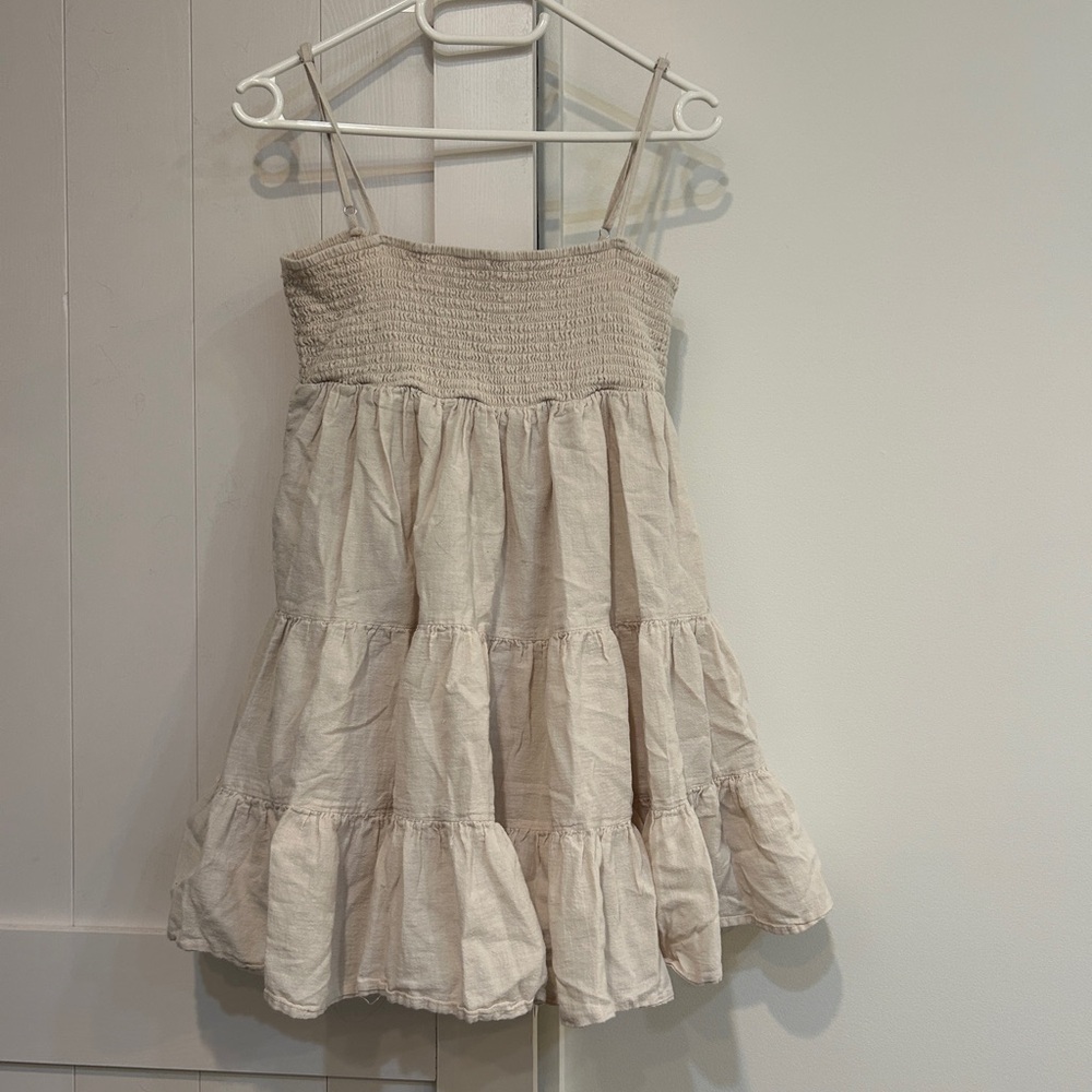 Charming Cream Mini Dress